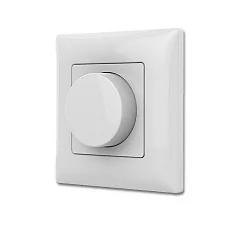 Sys-Pro recessed poti-remote, 1 zone, incl. battery, white, dynamic white CCT + dimming