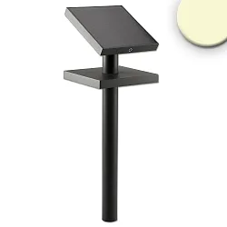 Luminaire d'allées avec capteur de luminosité IP54, noir  