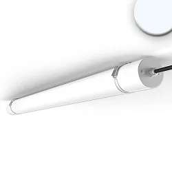 Lumière linéaire HP IP69K résistant aux chocs IP69K, blanche  37W 4000lm 5000K 180° 180° CRI >82 119.5cm