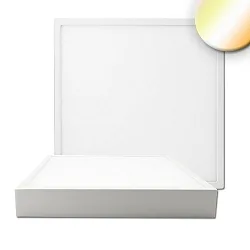 Luminaire de plafond PRO 300MM angulaire, pour VDU, CCT Switch IP20, blanche gradable