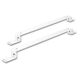 Accessory for LED panel - surface mounting bracket, aluminium, white, panel 625 (62.5 x 62.5cm)