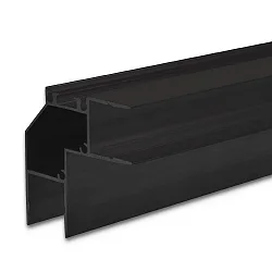 Profil d'angle HIDE ANGLE indirect, noir 