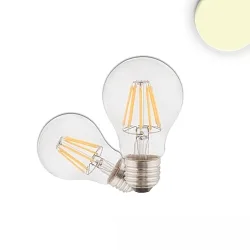Lampe en forme d'ampoule A60 lot de 3, commutable E27 7W 806lm 3000K 360° CRI >80 