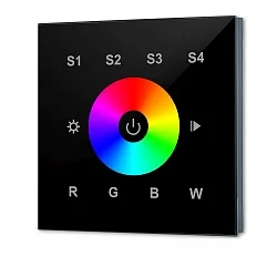 controller DALI DT8 RGB+W 1 MASTER DALI controllable, RGBW, black