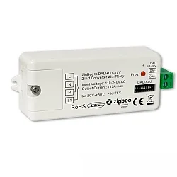 Convertisseur DALI ZIGBEE -DALI DT6/DT8 / 0/1-10V réglable, contrôlable par ZigBee, blanche