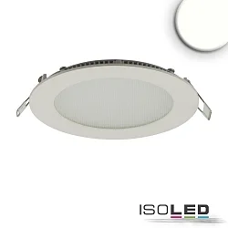 Downlight plat, rond, réduction de l'éblouissement, blanche