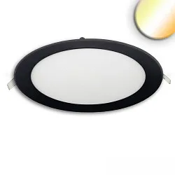 Downlight IP42, noir  gradable