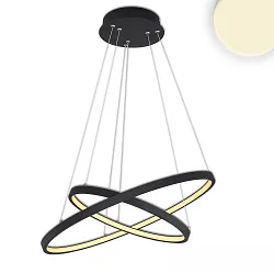 Lampe suspendue RING IP20, noir 