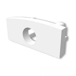 Embout EC224 (MINI-AB V2 / SURF/DIVE 12) lot de 1, avec trou pour câble
