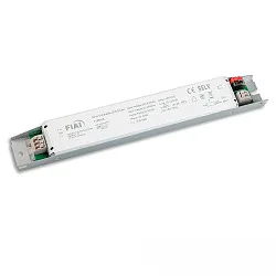Transformateur PWM 24VDC SELV, 0-30W, ULTRASLIM, PUSH/DALI-2 contrôlable par DALI, constante de tension, étroit