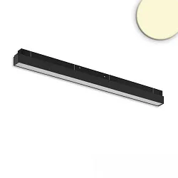 Halogène sur rail LINEAR LINE+ 60CM - TRACK48 rigide, commutable, fixation magnétique IP20, noir 