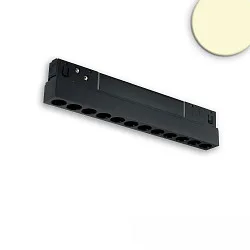 Halogène sur rail GRID 22CM - TRACK48 pivotant, UGR < 19, commutable, fixation magnétique IP20, noir 