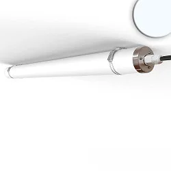 Lumière linéaire HIGH PROTECTON, IP69K FOOD SAFE résistant aux chocs, commutable, câblé en continu IP69K
