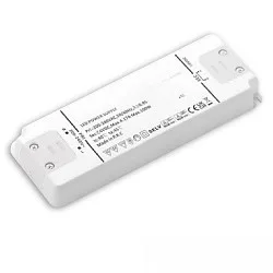 Driver de LED TRAFO 48V IP20 - 0-100W SELV plat, constante de tension, commutable