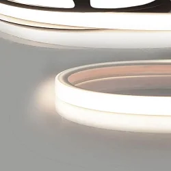 Bande LED siliconée NEON940 B13H10 - FOR TILE PROFILE avec prise de courant, 2 pôles blanche