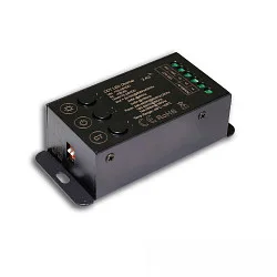 Variateur RADIO MESH MULTI-PWM, 2-CH, 12-24V DC 12-20A CCT Switch, 2 canaux, avec bouton de commande, contrôlable par Sys-Pro
