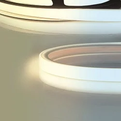 Bande LED siliconée NEONPRO 930 CUSTOM B13H10 - FOR TILE-PROFILE avec prise de courant, 2 pôles blanche