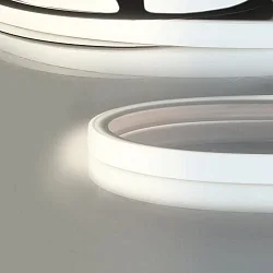 Bande LED siliconée NEONPRO RGB CUSTOM B13H10 - FOR TILE-PROFILE 4 pôles, RGB blanche