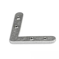 Pièce de raccordement Z48 90° CORNER (IL-ALU20) version pour montage en surface, lot de 4
