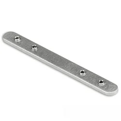 Pièce de raccordement Z49 180° STRAIGHT (IL-ALU20) version pour montage en surface, lot de 4
