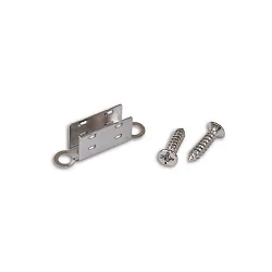 mounting bracket NEON B04H08 1 piece, silver