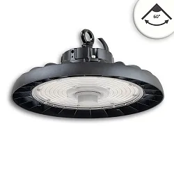 hall spot FL2 200W DALI DIM 60° DALI controllable IP65, black dimmable