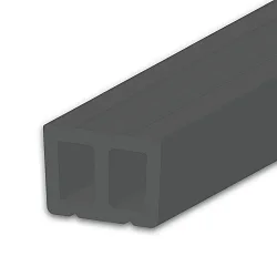 Profil de support CONRETE INLAY (DIVE12), noir