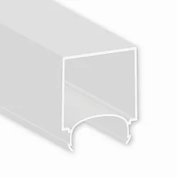 Accessoire Couverture du profil COVER63 OPAL+ U-SHAPE (LAMP30 V1 + V2), opale 300cm
