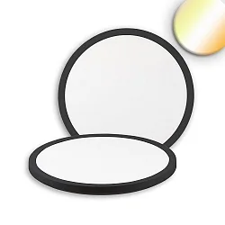 Luminaire de plafond SLIM300 PRO haut bas, CCT Switch, commutable IP44, noir 