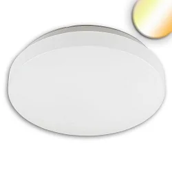 Luminaire de plafond DN410 COLORSWITCH CCT Switch, commutable, multipower IP64, blanche 