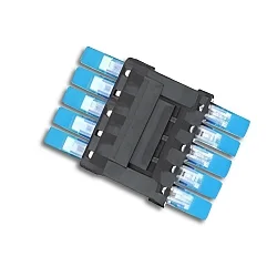 Prise de connexion 0.5-2.5MM², MAX. 250V/10A 5 pôles, noir
