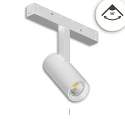 Halogène sur rail SPOT 7W - TRACK48 (DALI) pivotant, contrôlable par DALI, UGR < 19, fixation magnétique IP20, noir gradable