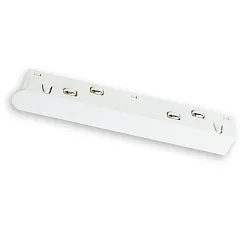 Connecteur direct TRACK48 - LINEAR-MINI rigide, électrique, 4 pôles, universal, blanche