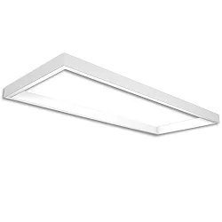 Rail d'alimentation TRACK48 H50 / 50 X 119.2CM (EMTPTY FRAME) angulaire, sans inserts, blanche