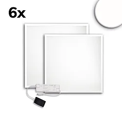 LED panel ECO BACKLIGHT LINE 625 set of 6, dimmable 36W 4350lm 4000K CRI 80-89