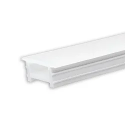 Accessoire Couverture du profil FLEX-COVER16 TWIST+BEND, opale, blanche 500cm
