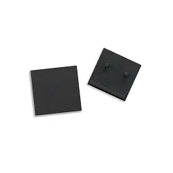 Embout TRACK48 FLAT H25 2 pièces, avec couverture, noir