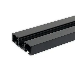 profilé pour rideaux CURTAIN 10 ONE 1 voie, noir