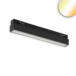 Lumière linéaire TRACK48 prismatique IP20, noir gradable 10W 560lm 1800|4000K 120° CRI 90-100 30.4cm
