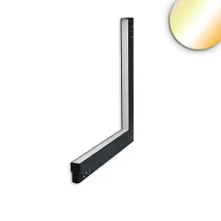 Lampe d'angle sur rail TRACK48 vertical IP20, noir gradable