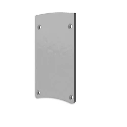 Embout EC 124 HALON avec couverture, argent