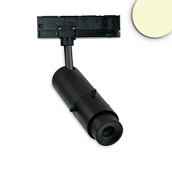 Projecteur triphasé SHAPE réglable, pivotant à la cardan IP20, noir gradable