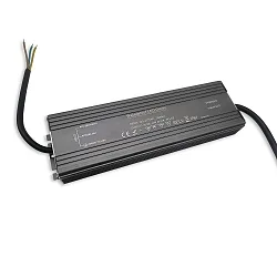 Driver de LED 24V DC / 400W ON-OFF COMPACT avec câble ouvert, commutable, gris foncé