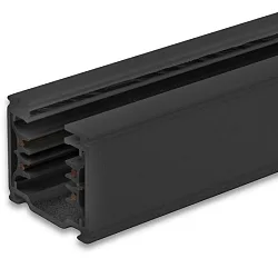 Rail triphasé pour montage en surface CLASSIC SURFACE 200CM, noir