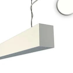Luminaire à suspension PROLAMP30LID / 4000K+SKYBLUE - 120CM haut bas, prismatique IP42, blanche gradable