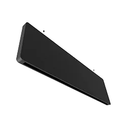 BAFFEL TRACK48ID (EMPTY TRACK) 150CM - 15W 3000K DALI controllable, with lighting, indirect, black