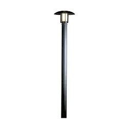 Lampadaire HEIMDAL E27 IP44, opale, noir 