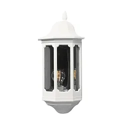 Luminaire mural d’extérieur PALLAS E27 IP23, couleurs fumée, blanche