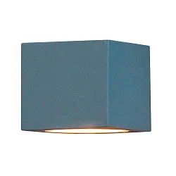 Luminaire mural d'extérieur MODENA haut bas G9 IP44, gris, transparent