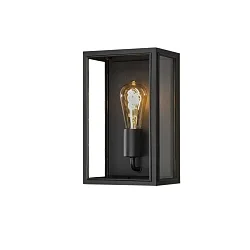Luminaire mural CARPI E27 IP44, noir  gradable